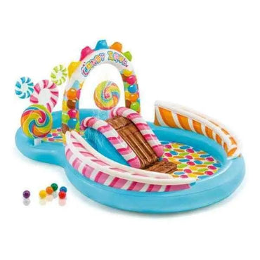 INTEX Candy Zone Play Center Inflatable Pool 10ft Long 57149 The Stationers